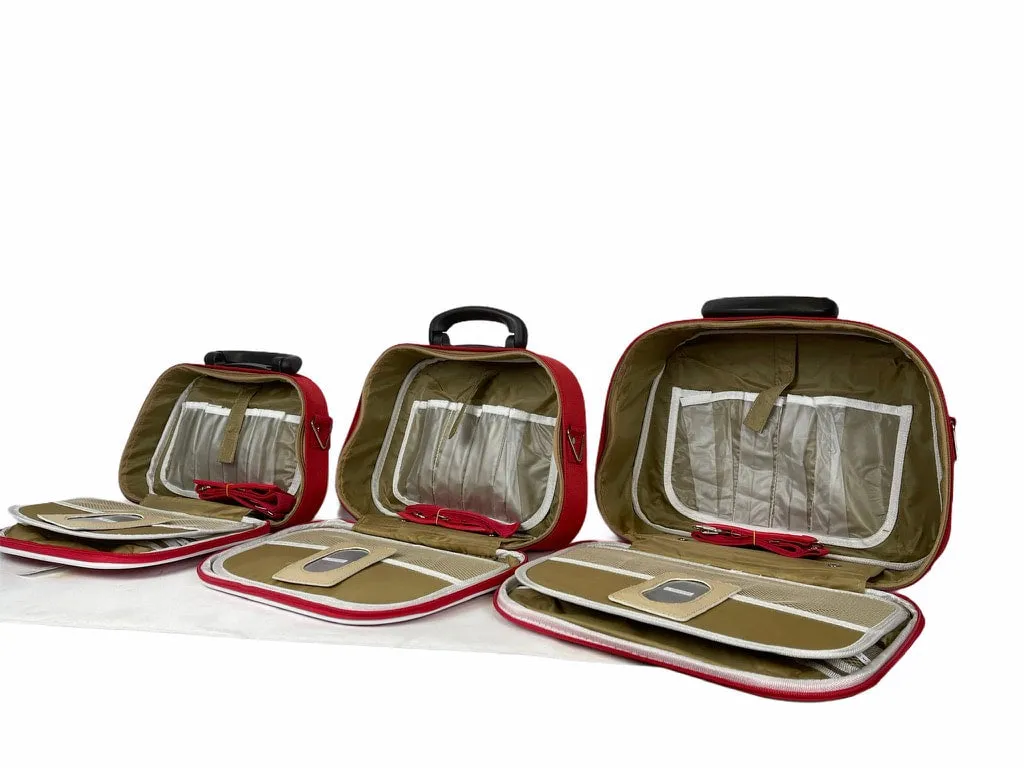 ΔΣΘ COSMETIC BAGS RED
