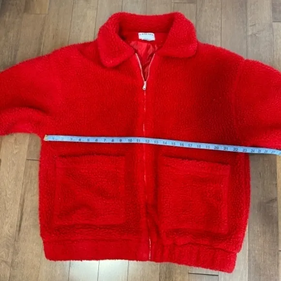 ❄️ I.AM.GIA Pixie Zip-Front Sherpa Coat