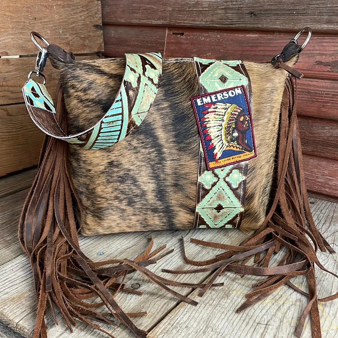 019 Annie - Brindle w/ Emerson Retro Patch