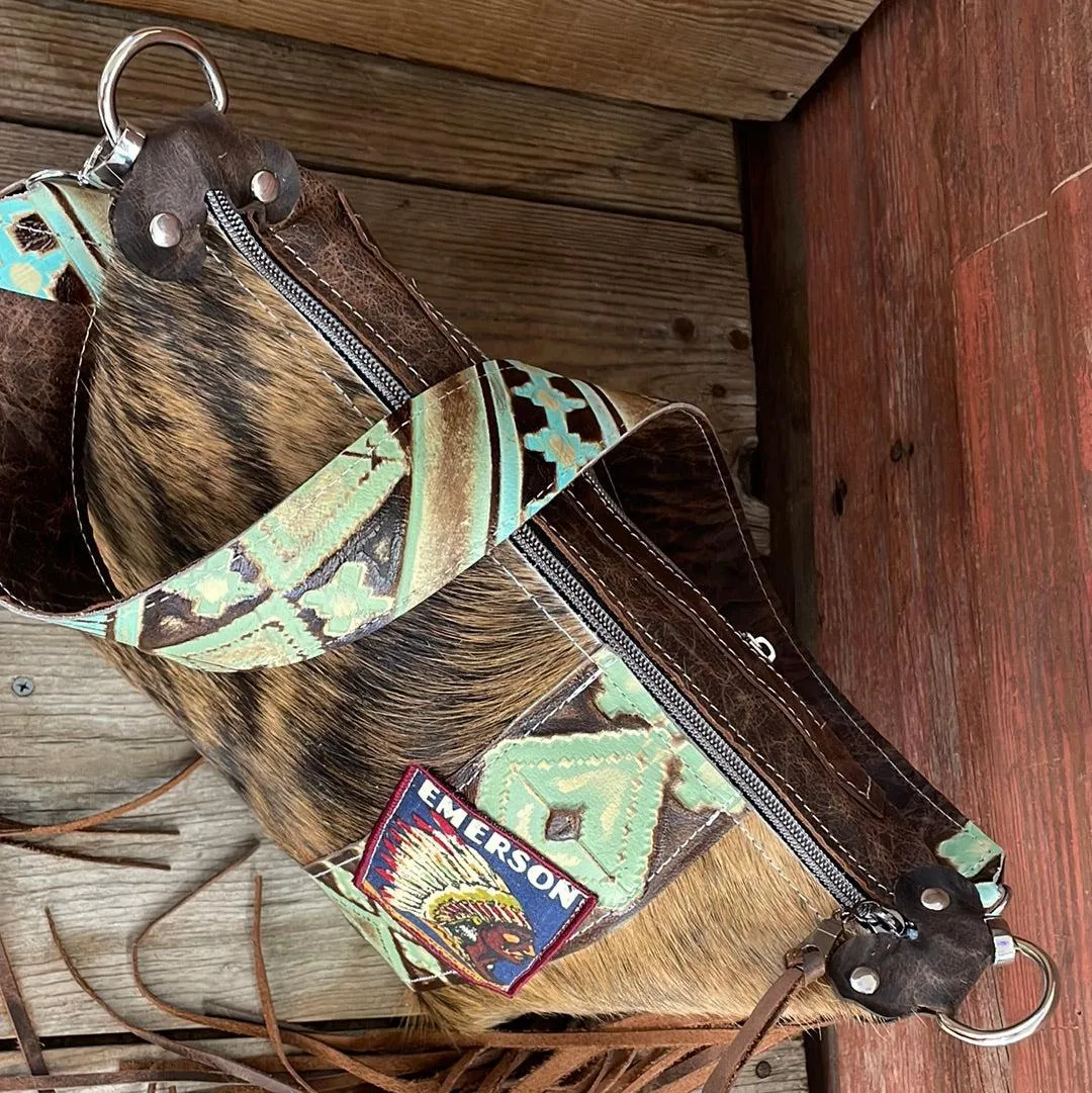 019 Annie - Brindle w/ Emerson Retro Patch