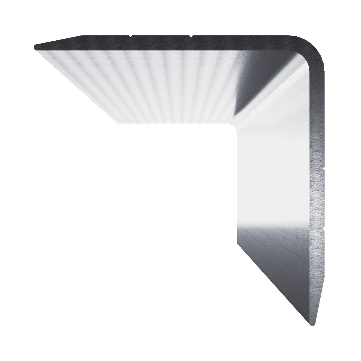 1-1/2" Aluminum Angle Extrusion, 10 Feet Length