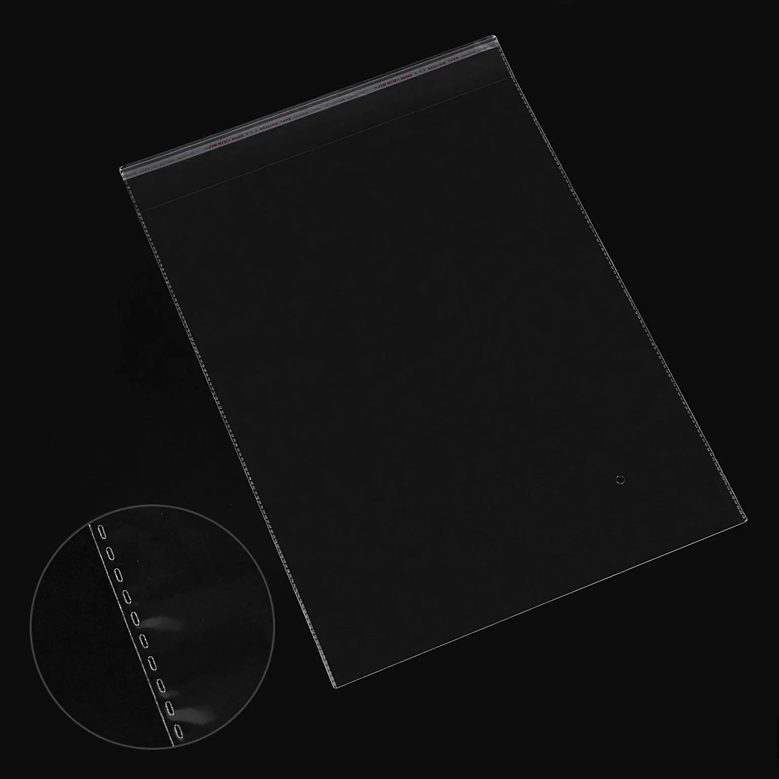 100 Cello Bags Cellophane Clear Resealable Plastic Self Seal Adhesive *15 Sizes