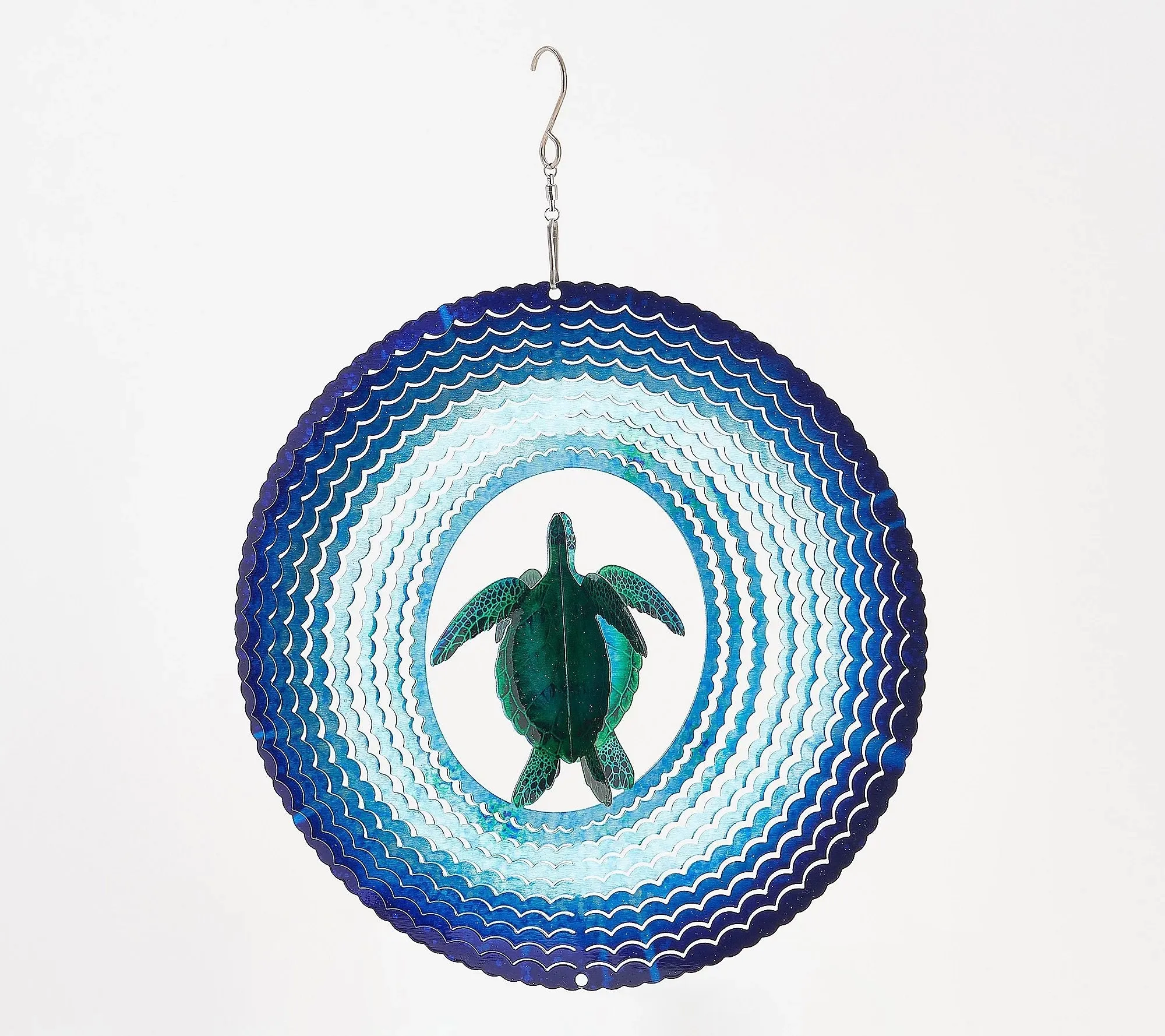 10" 3D Illusion spinner - Sea Turtle,12"x12"x0.05"inches