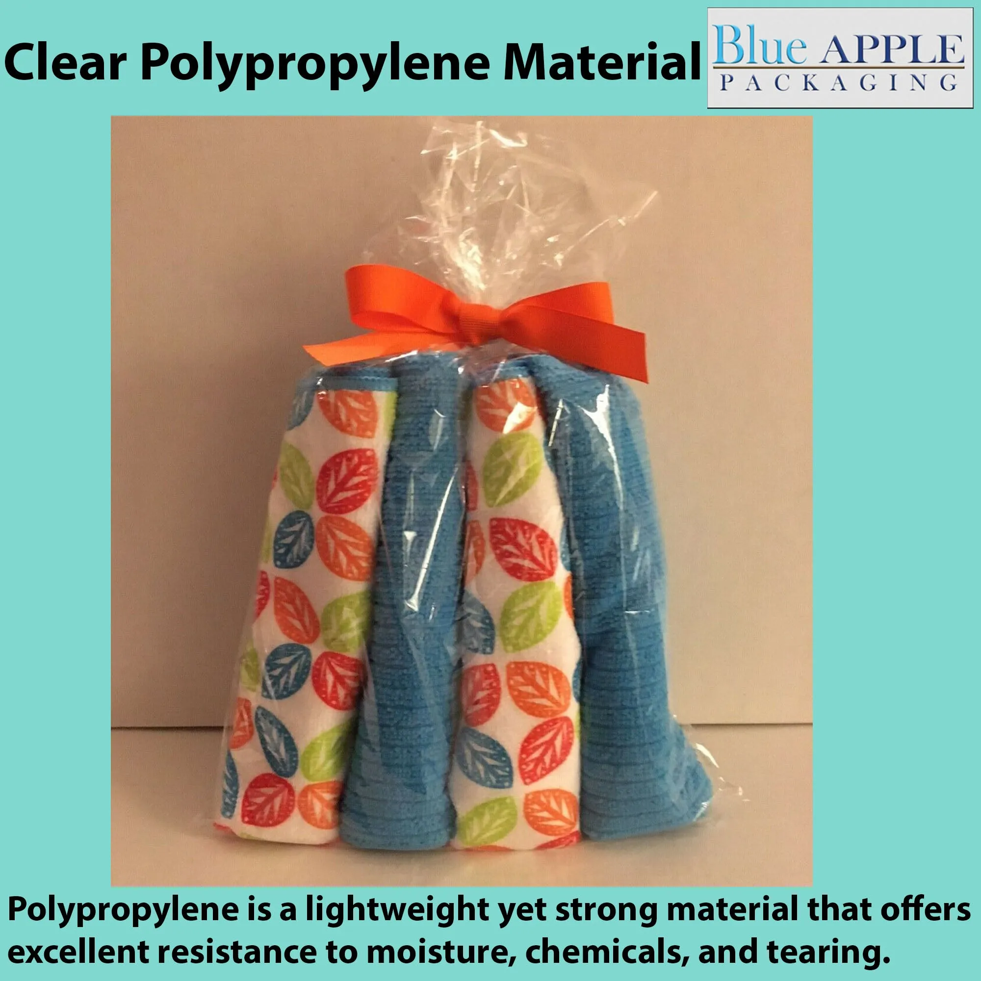 10X12 inches Polypropylene Bags 1.5 Mil Clear Flat
