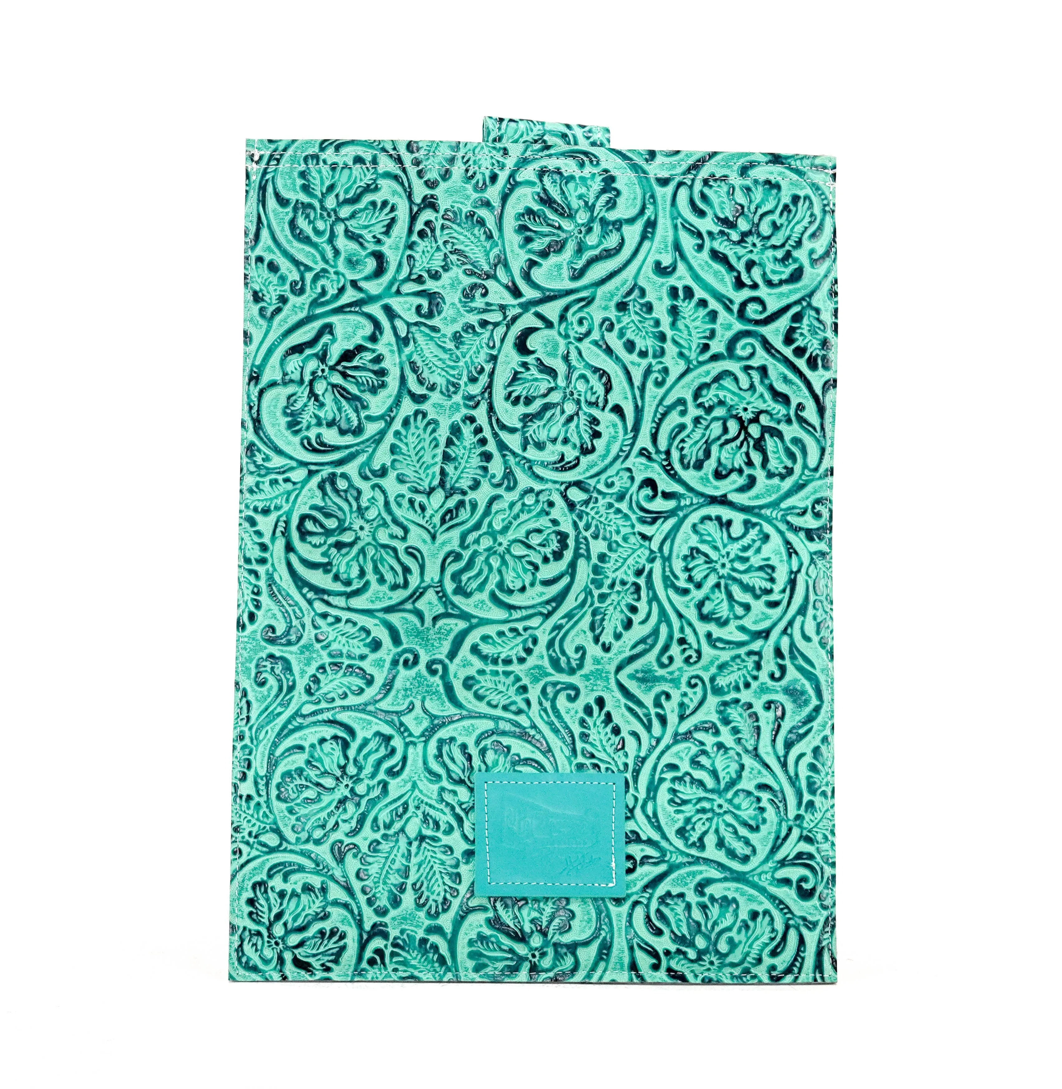 18'' Laptop Sleeve - Brindle w/ Sea Glass Tool
