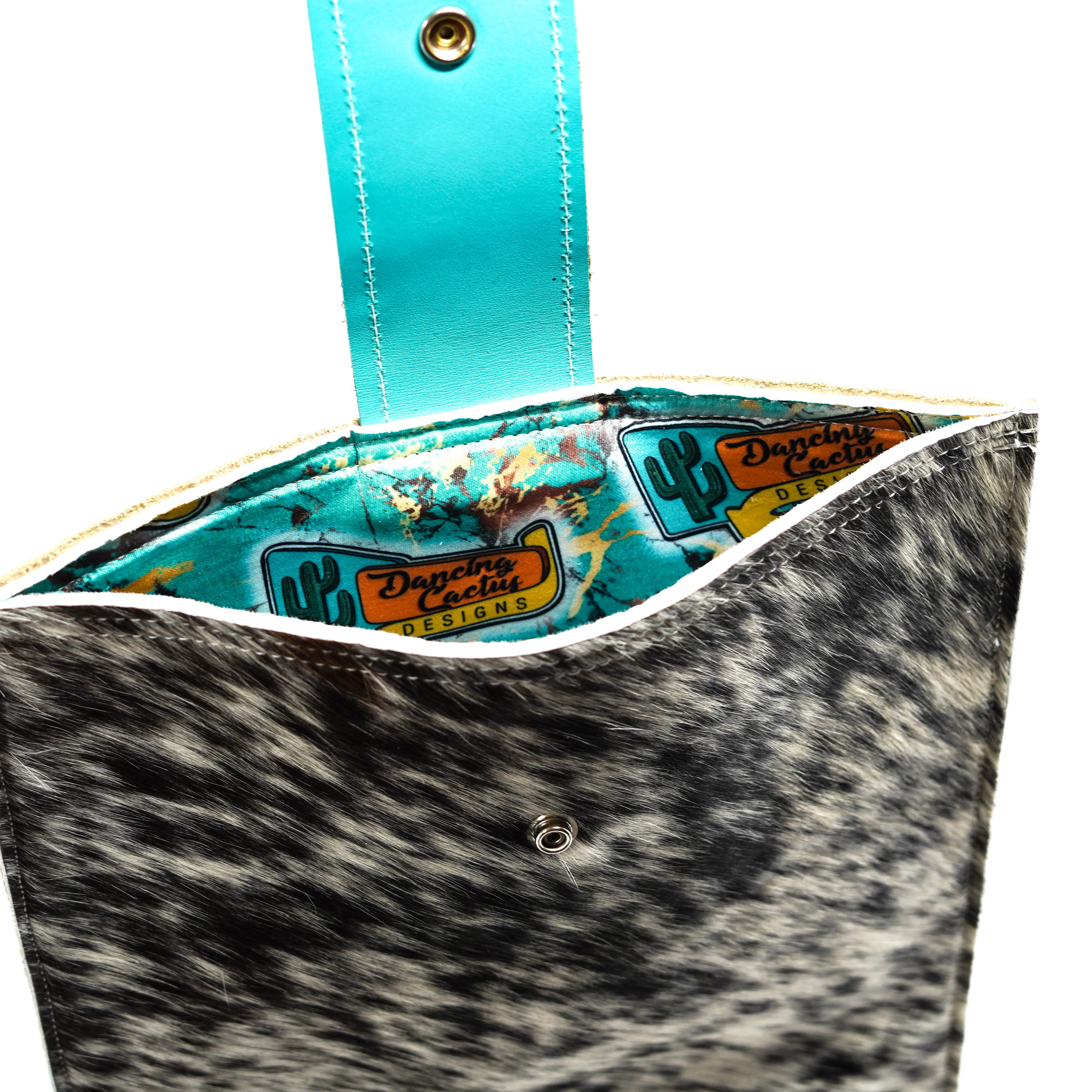 18'' Laptop Sleeve - Salt & Pepper w/ Mandarine Navajo