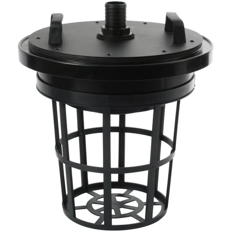20 Gallon Dry Commercial Interceptor Kit with Fleece Basket Filter, 8 Ft. Hose, 15 ft. Hose & Accessory Tool Set