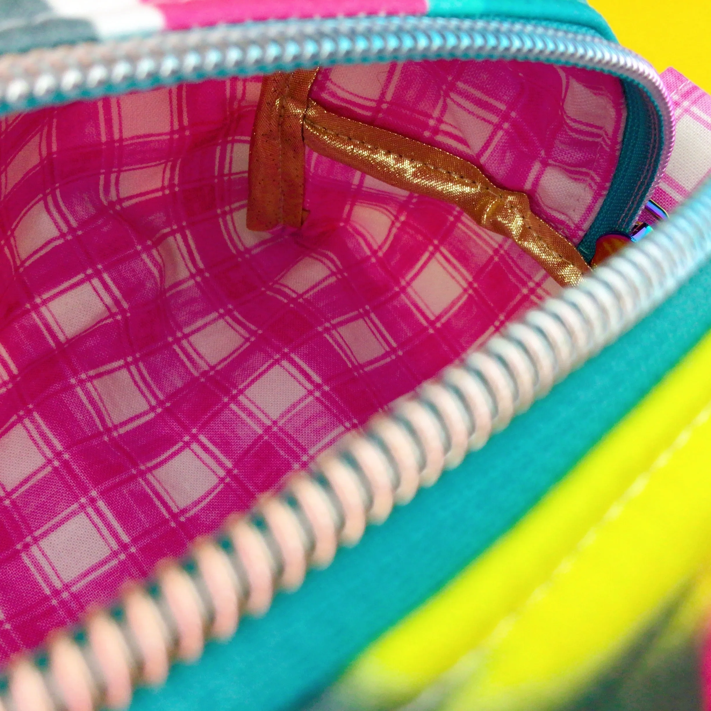 21st Party Large Box Cosmetic Bag. Exclusive Design.