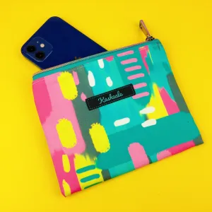 21st Party Small Clutch, Small makeup bag. Exclusive Design.