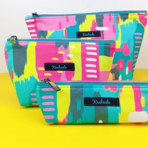 21st Party Three Piece Makeup Bag Set. Exclusive Design.
