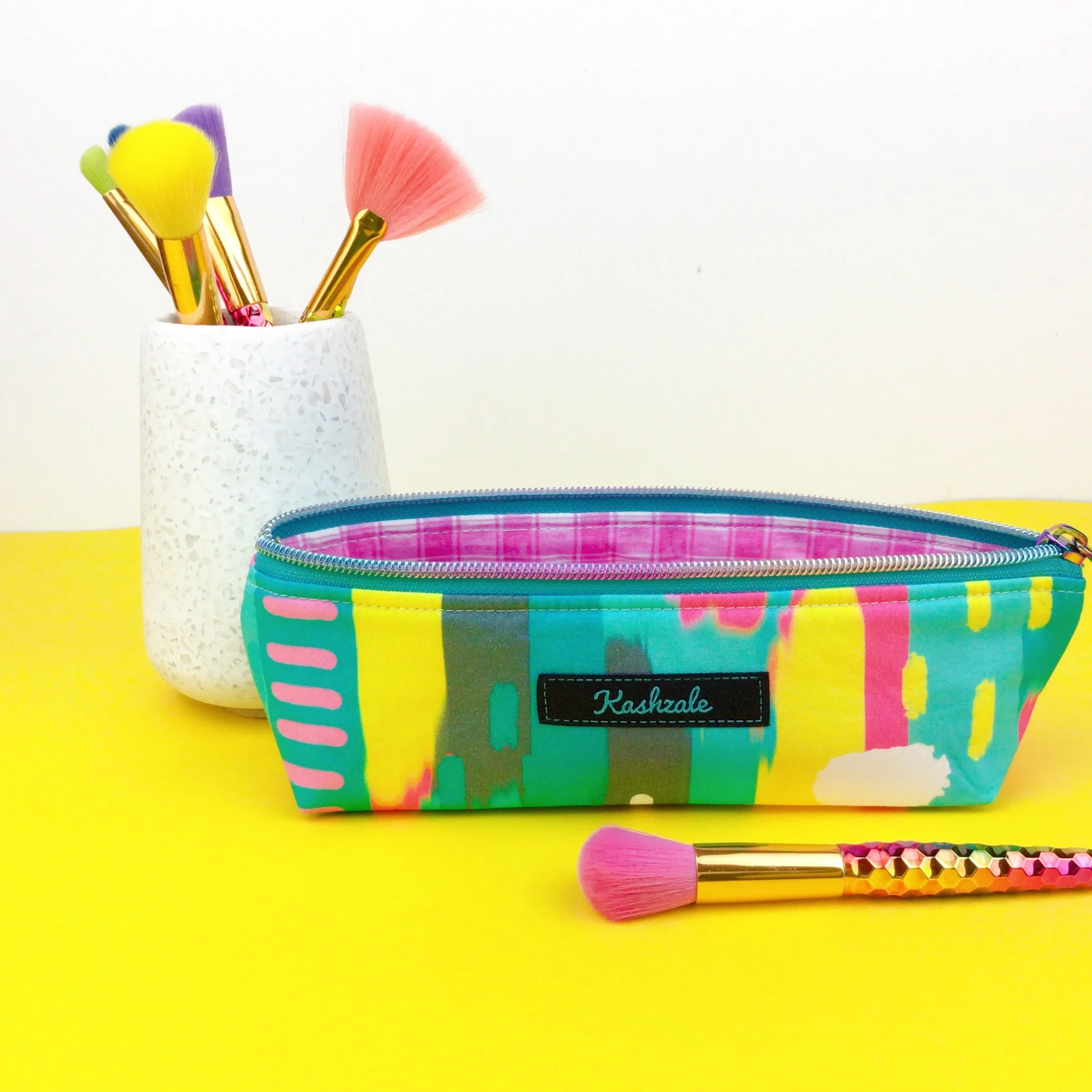 21st Party Three Piece Makeup Bag Set. Exclusive Design.