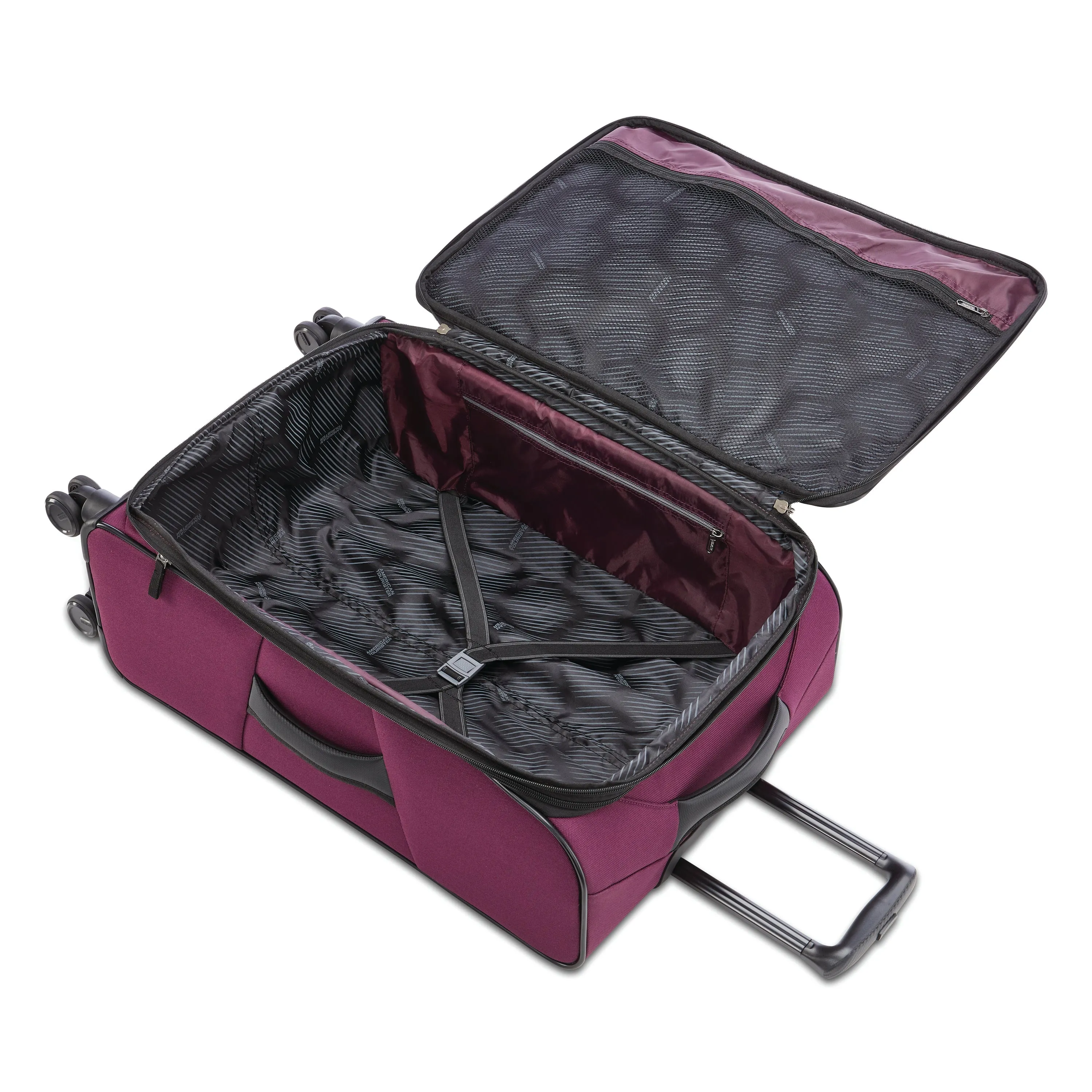 24" 4 Kix Softside Medium Checked Luggage