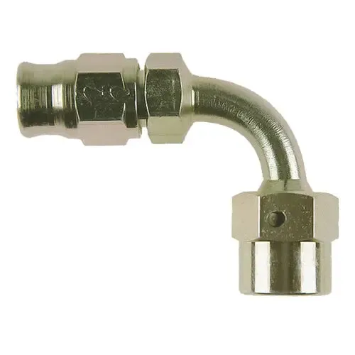 332 - 90° SWEPT TUBE FEMALE SWIVEL - BSP