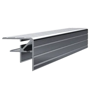 3/8" Aluminum Double Angle Extrusion, 10 Feet Length