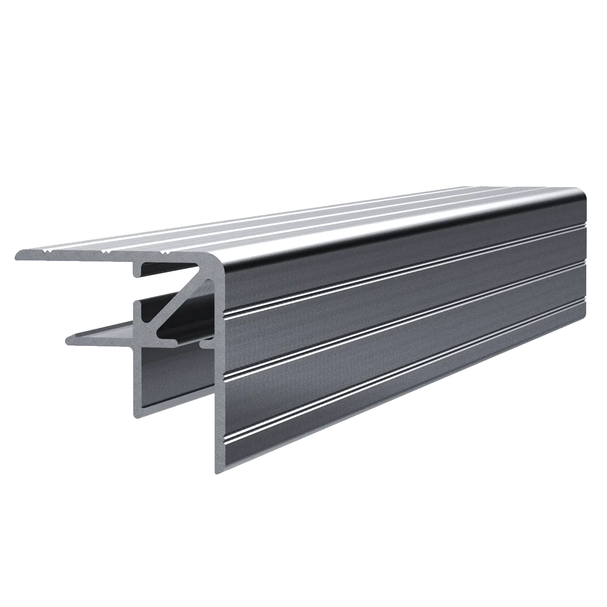 3/8" Aluminum Double Angle Extrusion, 10 Feet Length