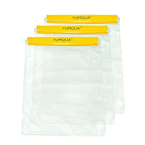 3pcs Waterproof Bags,Large Size Clear Watertight Pouch Holder for Map Camera Mobile Phone