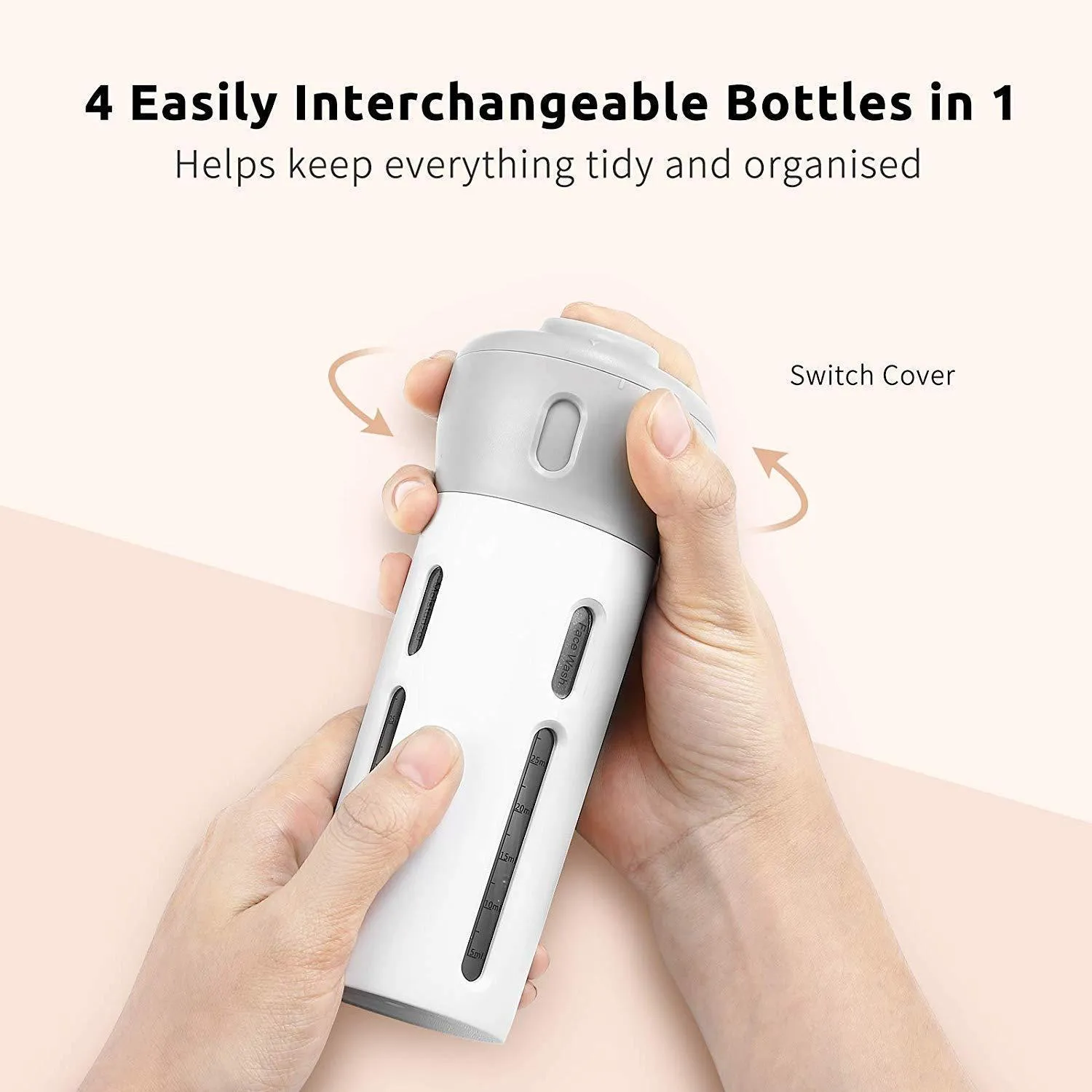 4-in-1 Travel Bottle