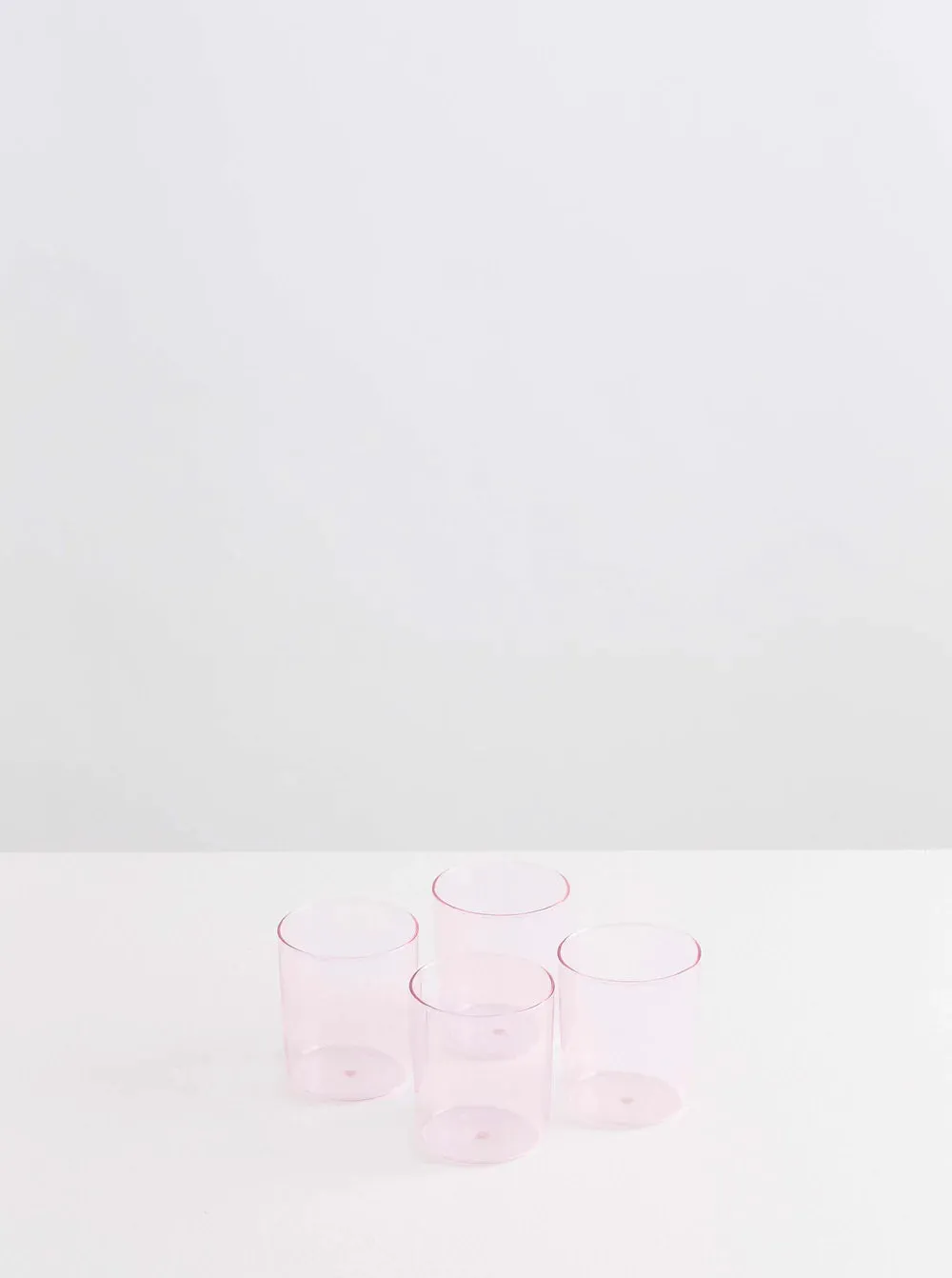 4 Large Gobelets - Pink