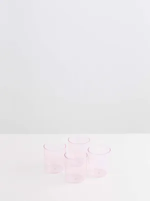 4 Large Gobelets - Pink