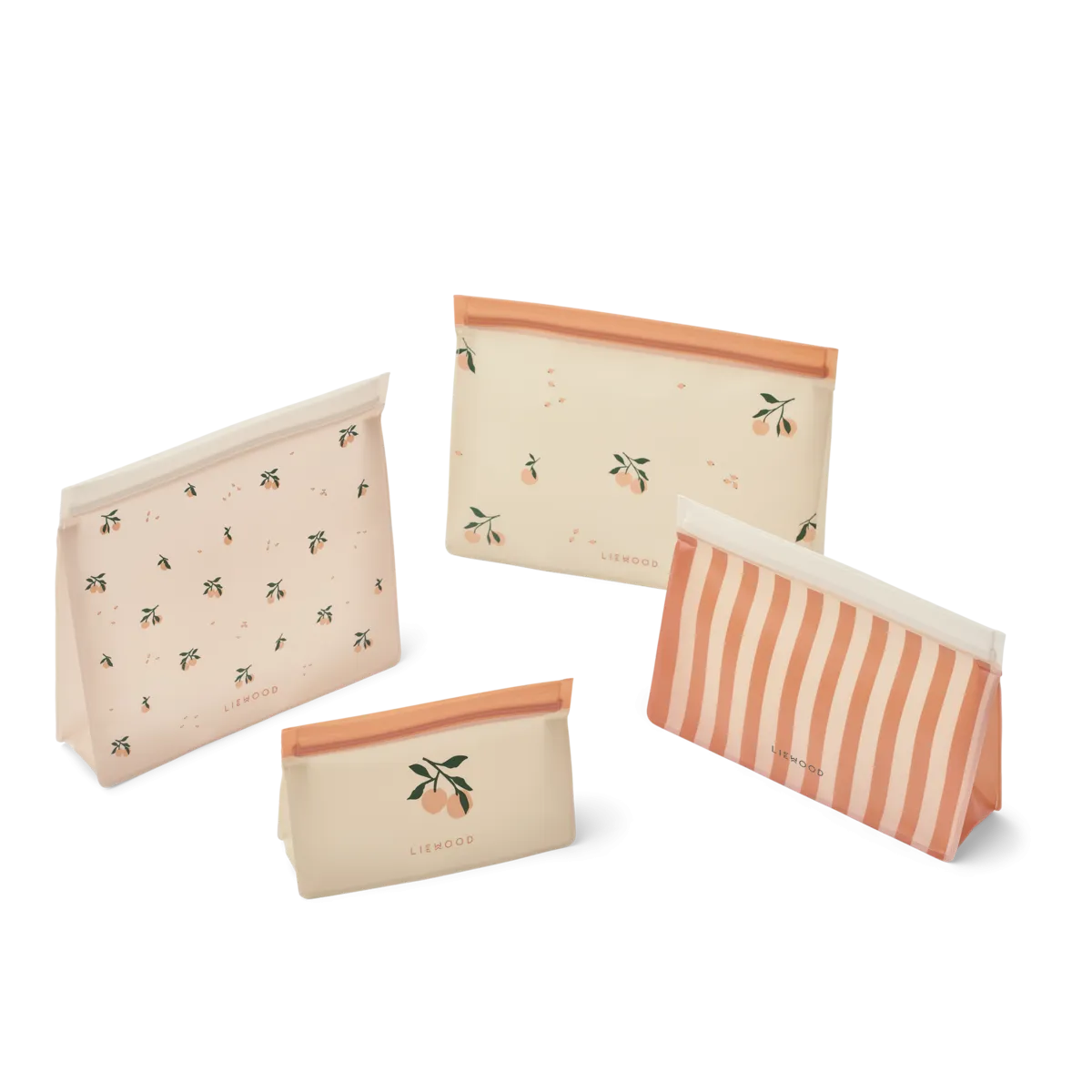 4-Pack Keith Food Bag Peach Sea Shell