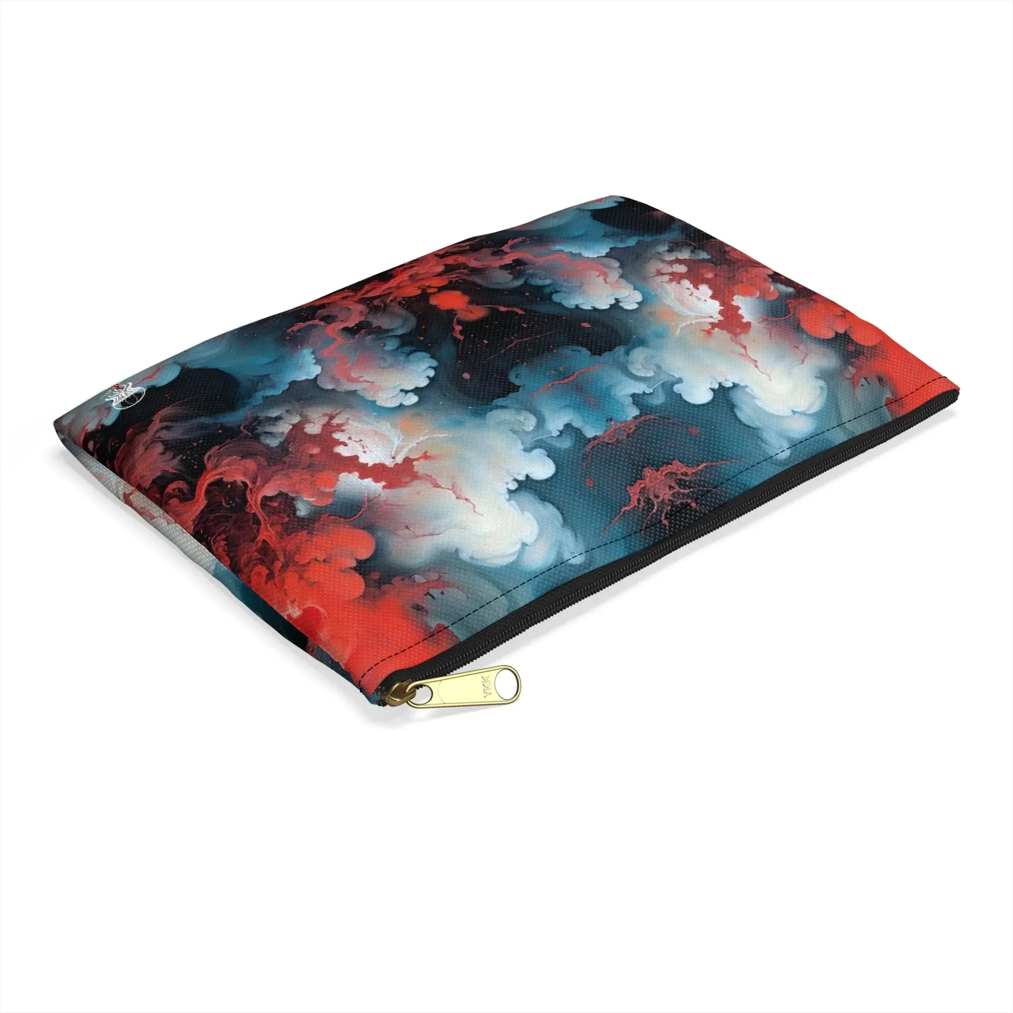 Accessory Pouch - Ethereal Crimson Flow - Duality
