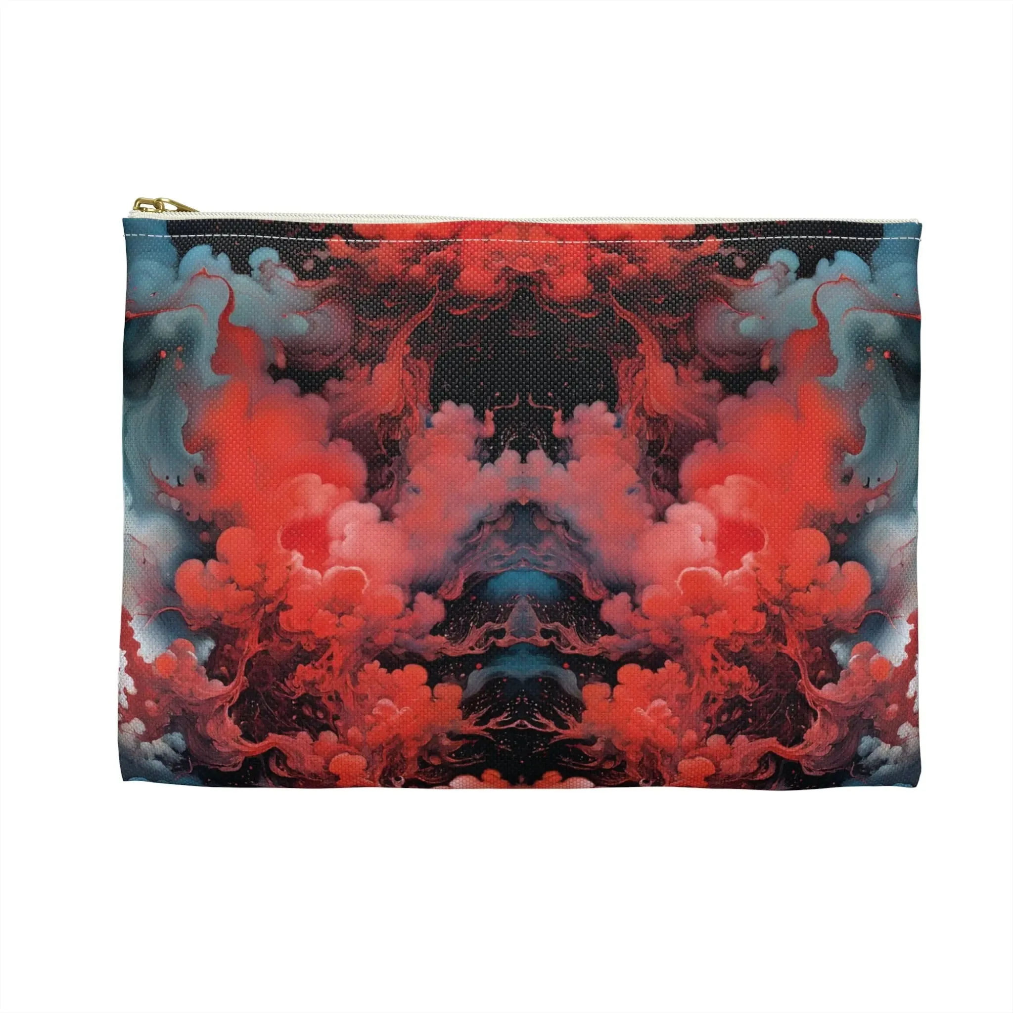 Accessory Pouch - Ethereal Crimson Flow - Duality