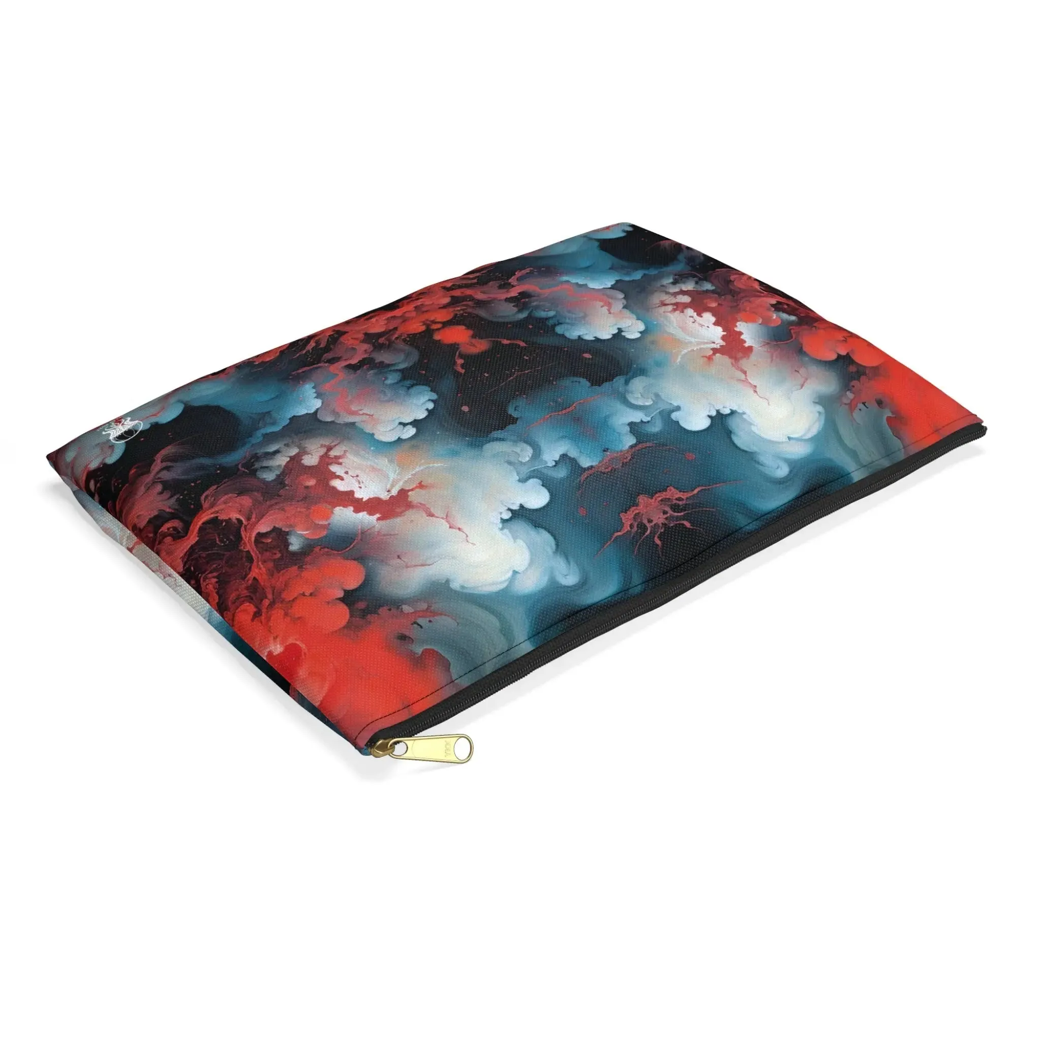 Accessory Pouch - Ethereal Crimson Flow - Duality