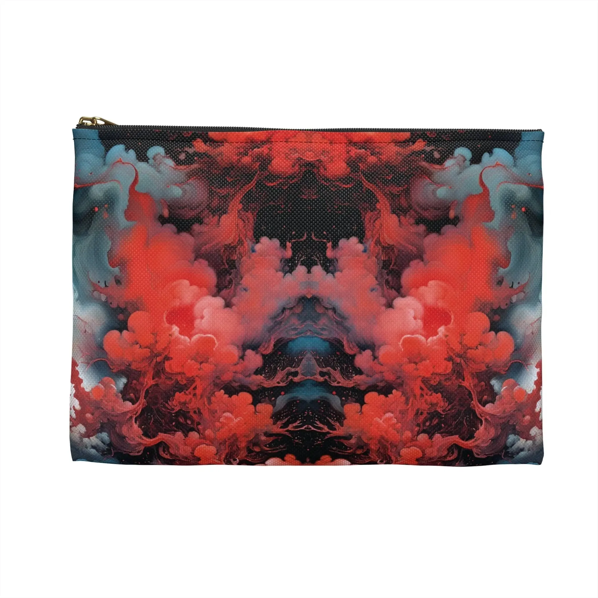 Accessory Pouch - Ethereal Crimson Flow - Duality