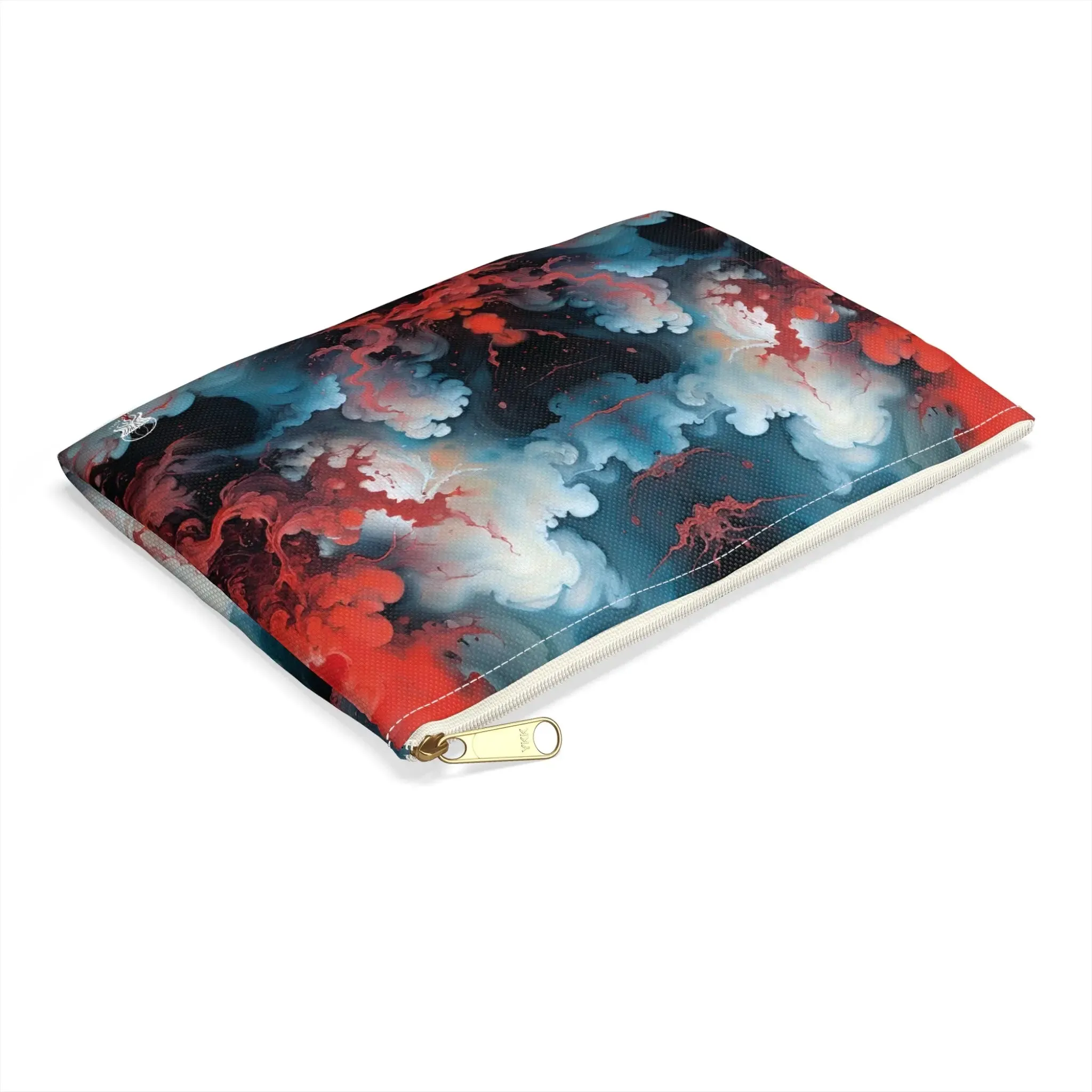 Accessory Pouch - Ethereal Crimson Flow - Duality