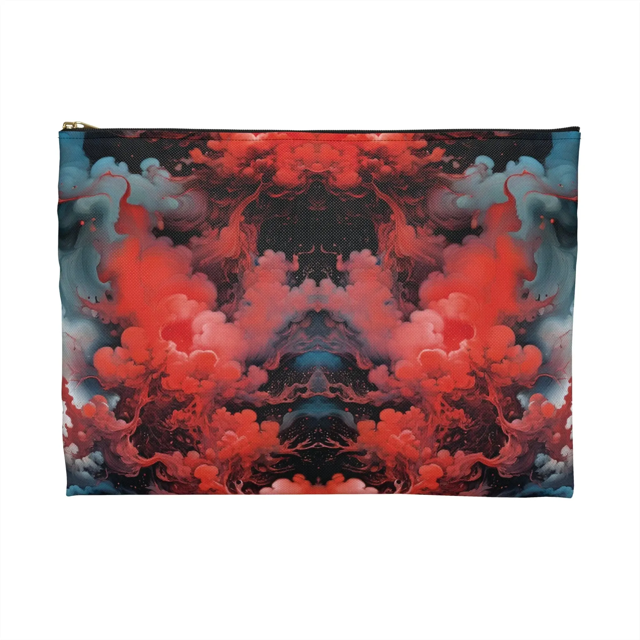 Accessory Pouch - Ethereal Crimson Flow - Duality