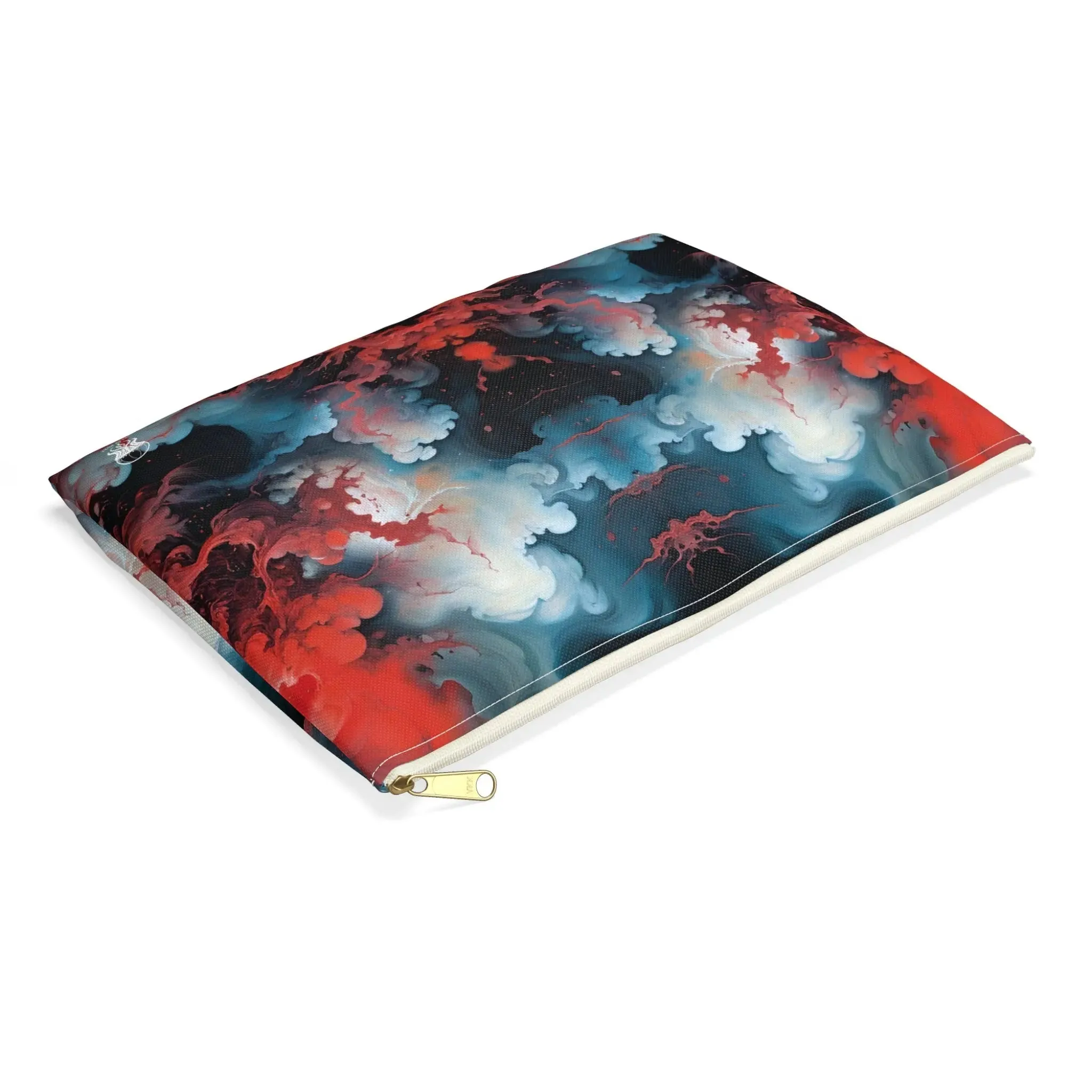 Accessory Pouch - Ethereal Crimson Flow - Duality