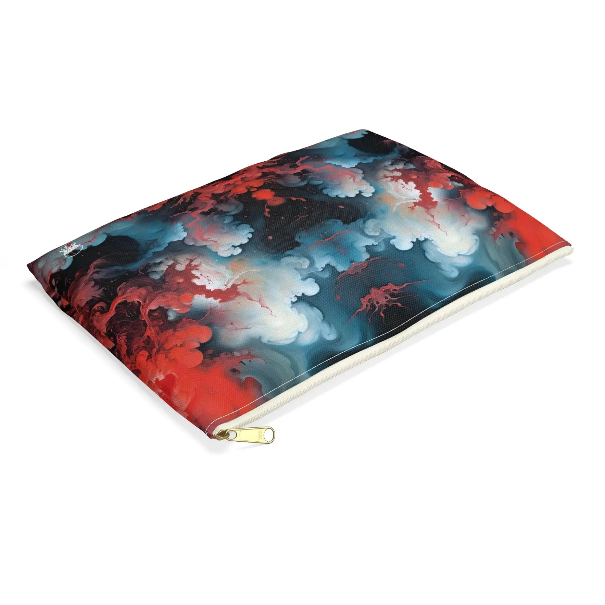Accessory Pouch - Ethereal Crimson Flow - Light