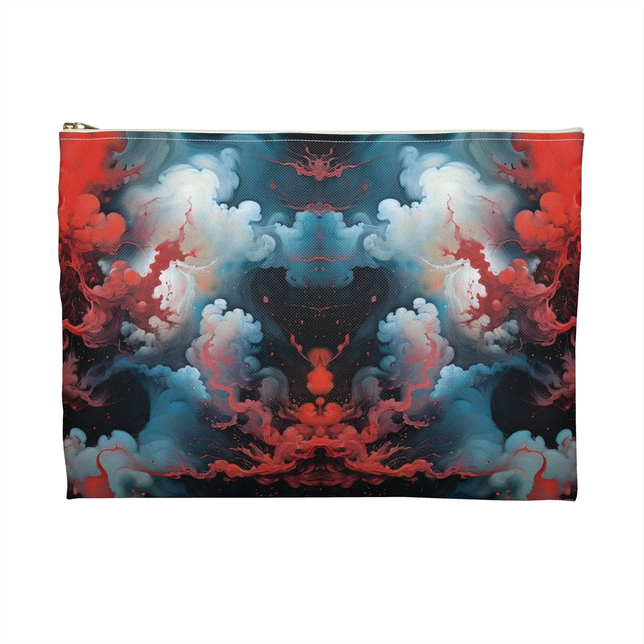 Accessory Pouch - Ethereal Crimson Flow - Light