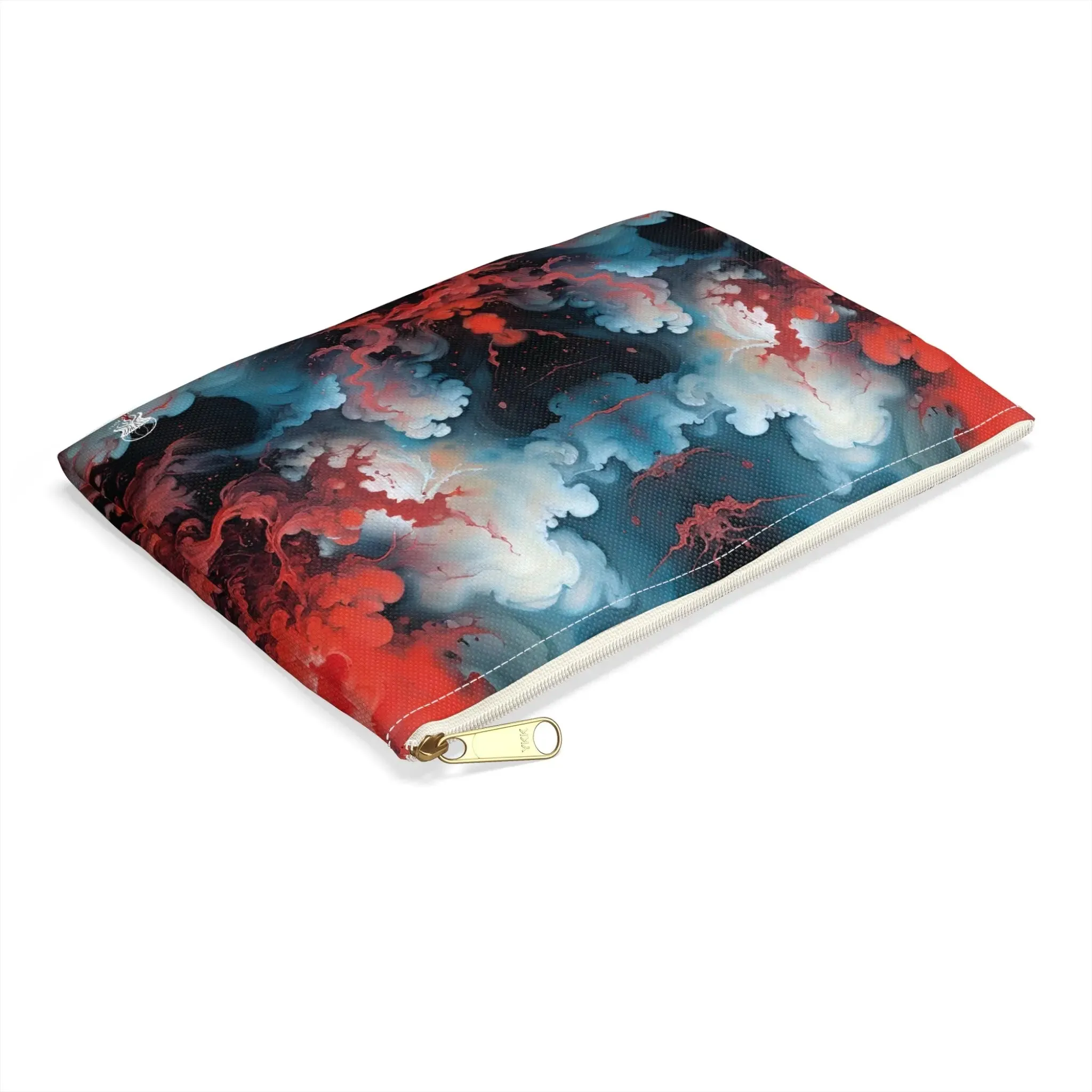 Accessory Pouch - Ethereal Crimson Flow - Light