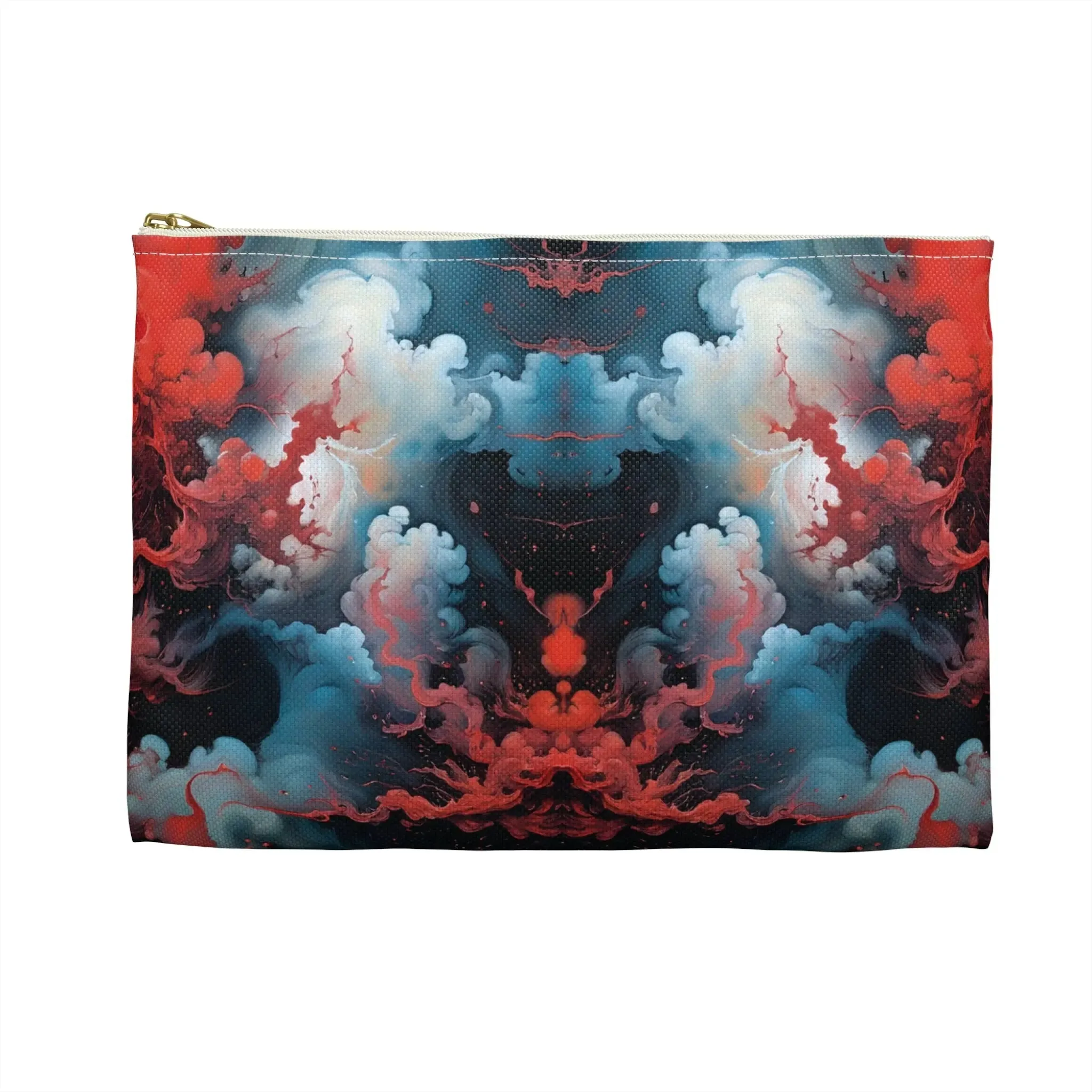 Accessory Pouch - Ethereal Crimson Flow - Light