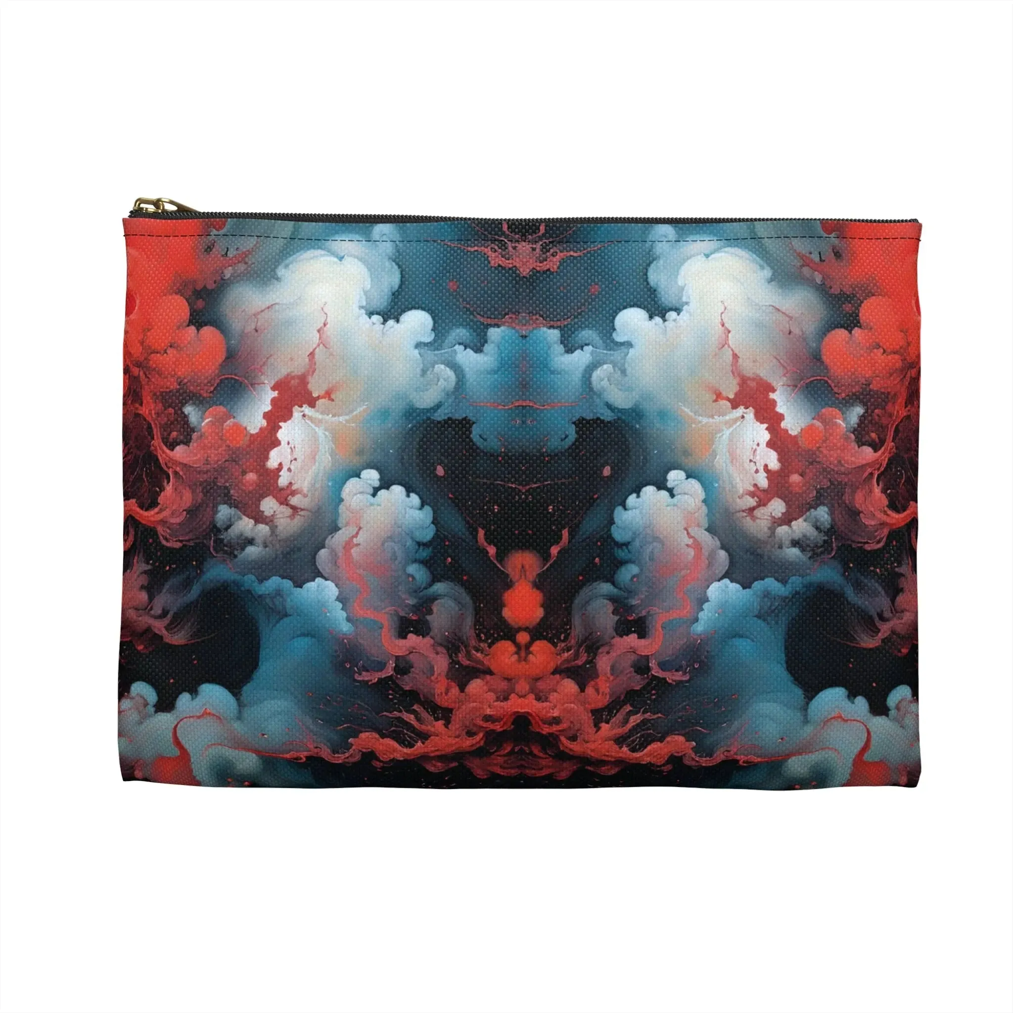 Accessory Pouch - Ethereal Crimson Flow - Light