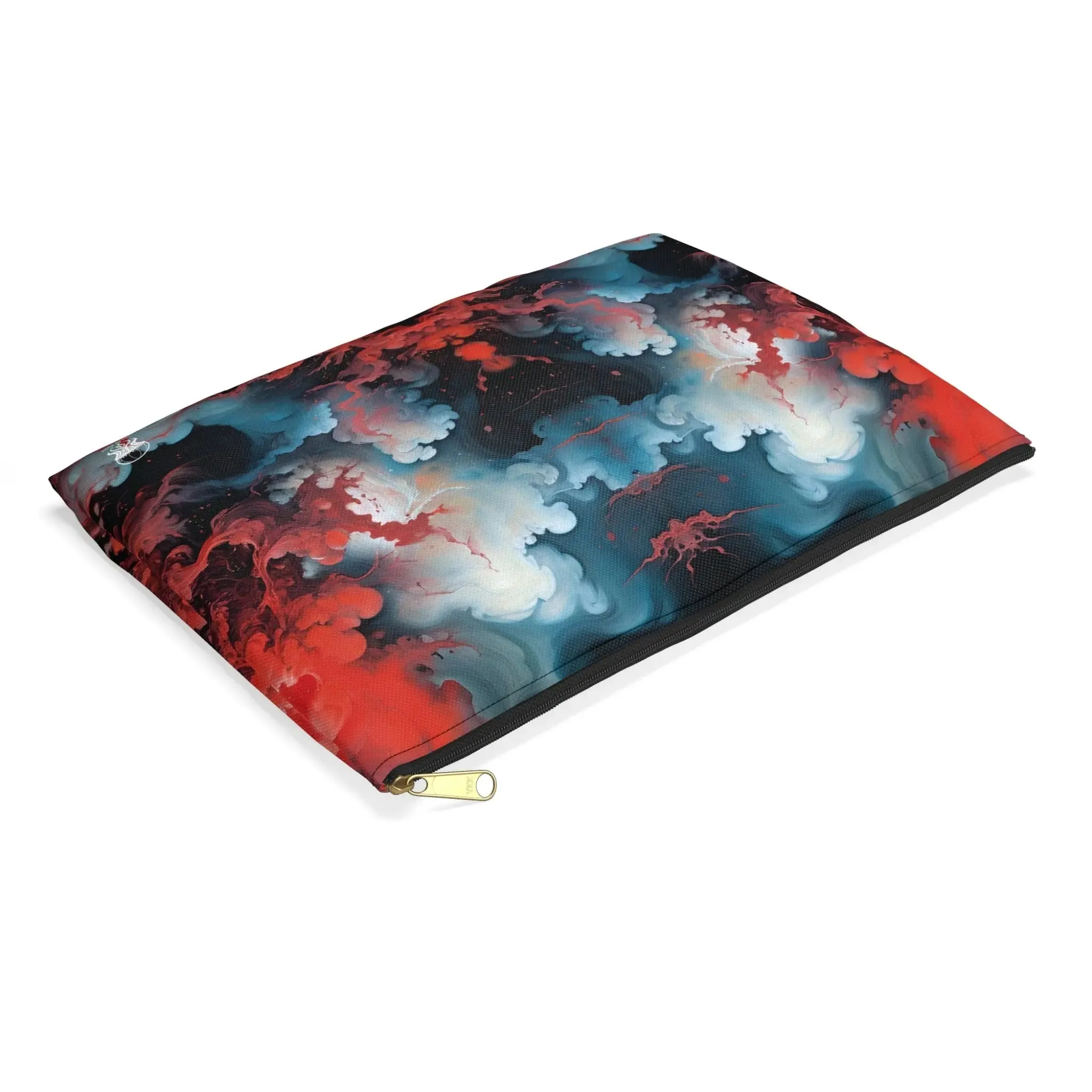 Accessory Pouch - Ethereal Crimson Flow - Light