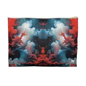 Accessory Pouch - Ethereal Crimson Flow - Light
