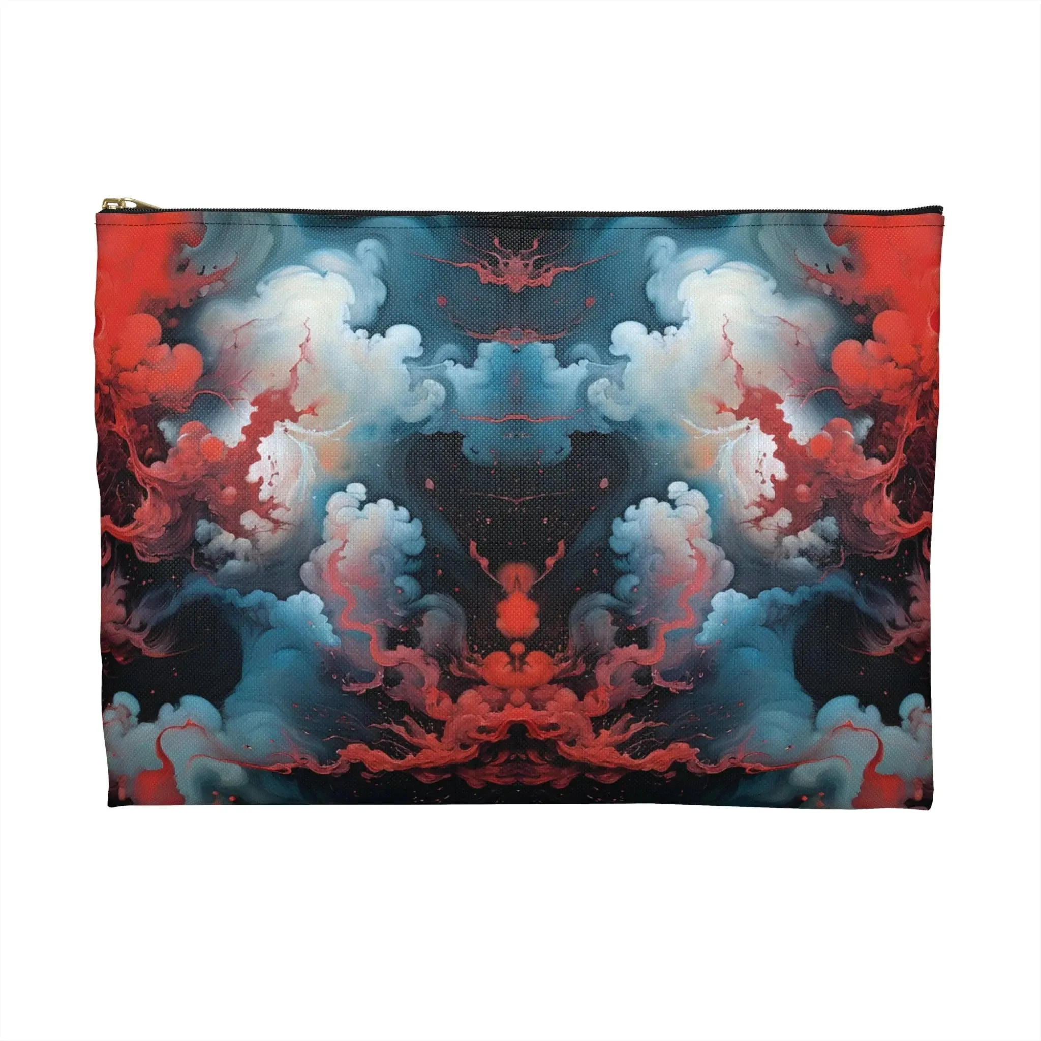 Accessory Pouch - Ethereal Crimson Flow - Light