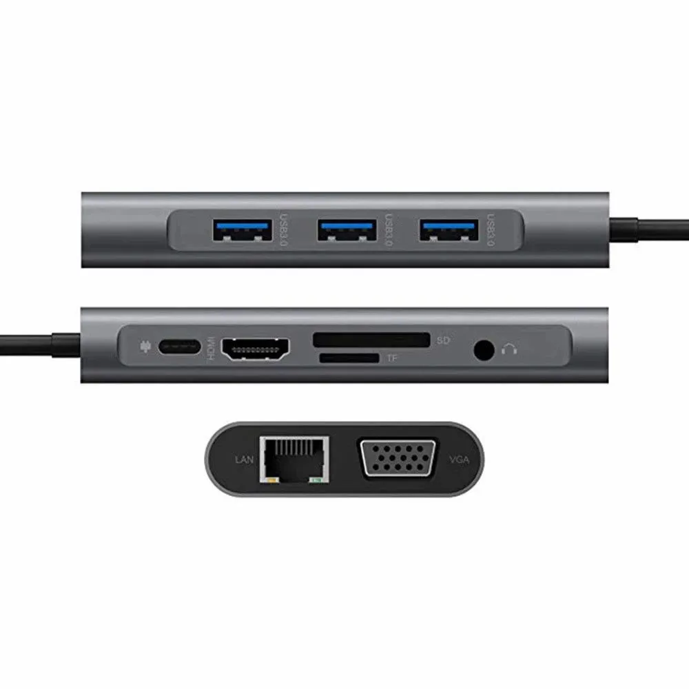 Adapter 10w1 USB-C, HDMI 4K (MacBook, Smartfon, Laptop)