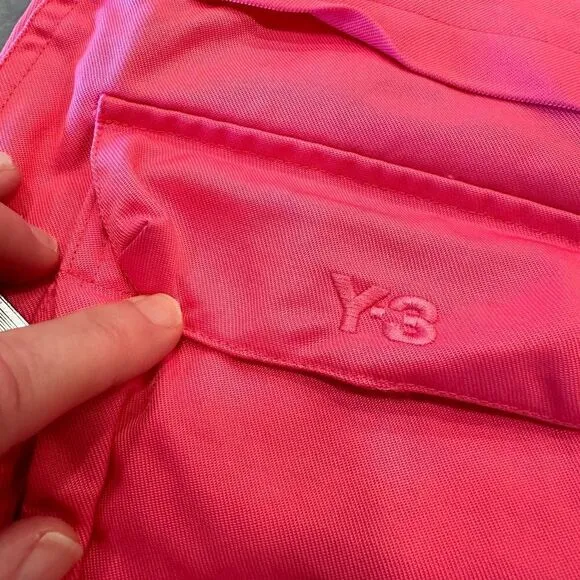 Adidas Y3 hot pink, mini skirt. Size medium M