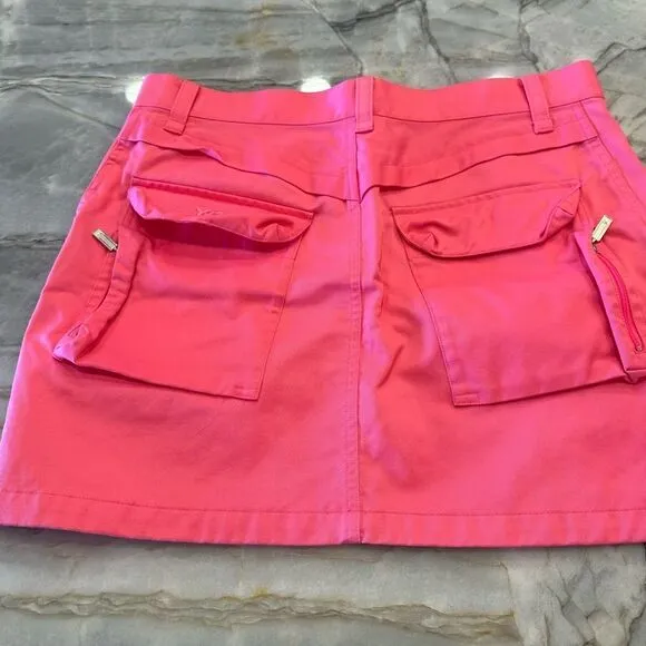 Adidas Y3 hot pink, mini skirt. Size medium M