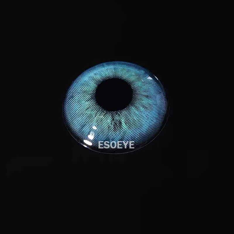Aegean Sea Ⅱ Blue Colored Contact Lenses Yearly
