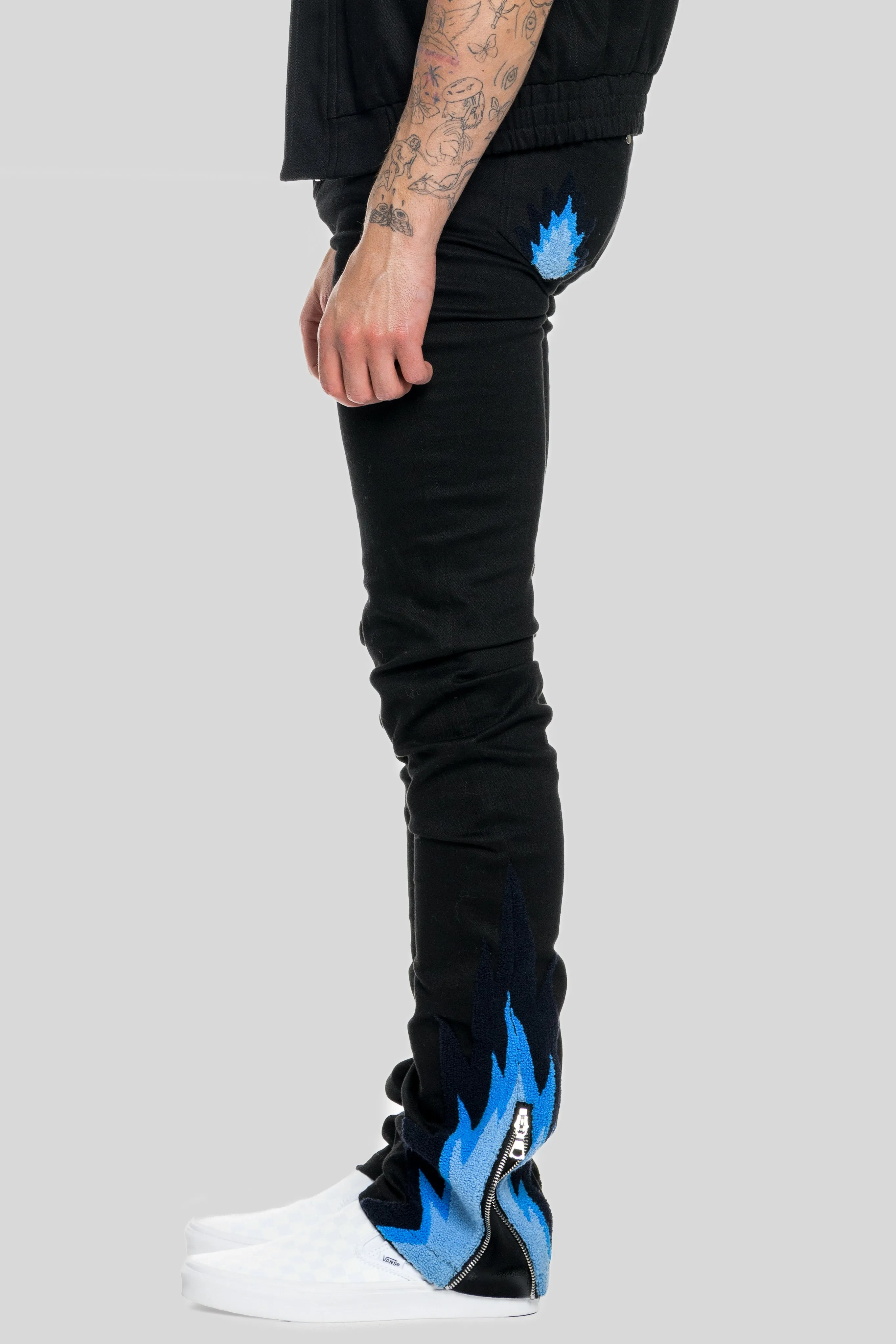 AGAVE SPIKED DENIM JEAN