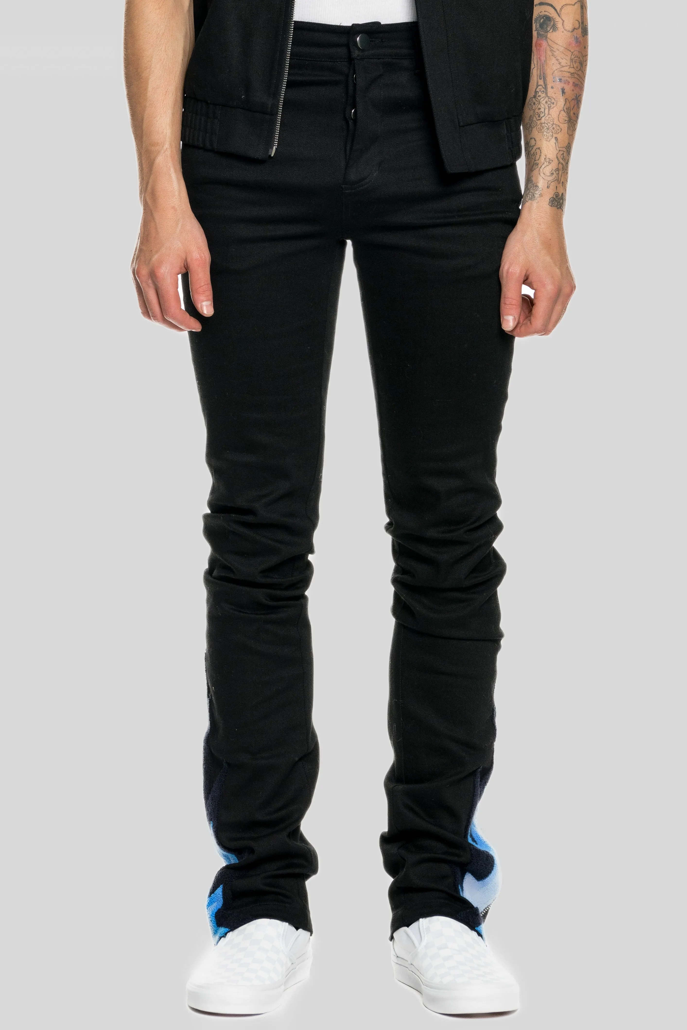 AGAVE SPIKED DENIM JEAN