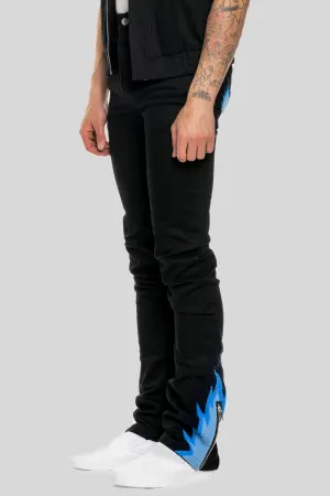 AGAVE SPIKED DENIM JEAN