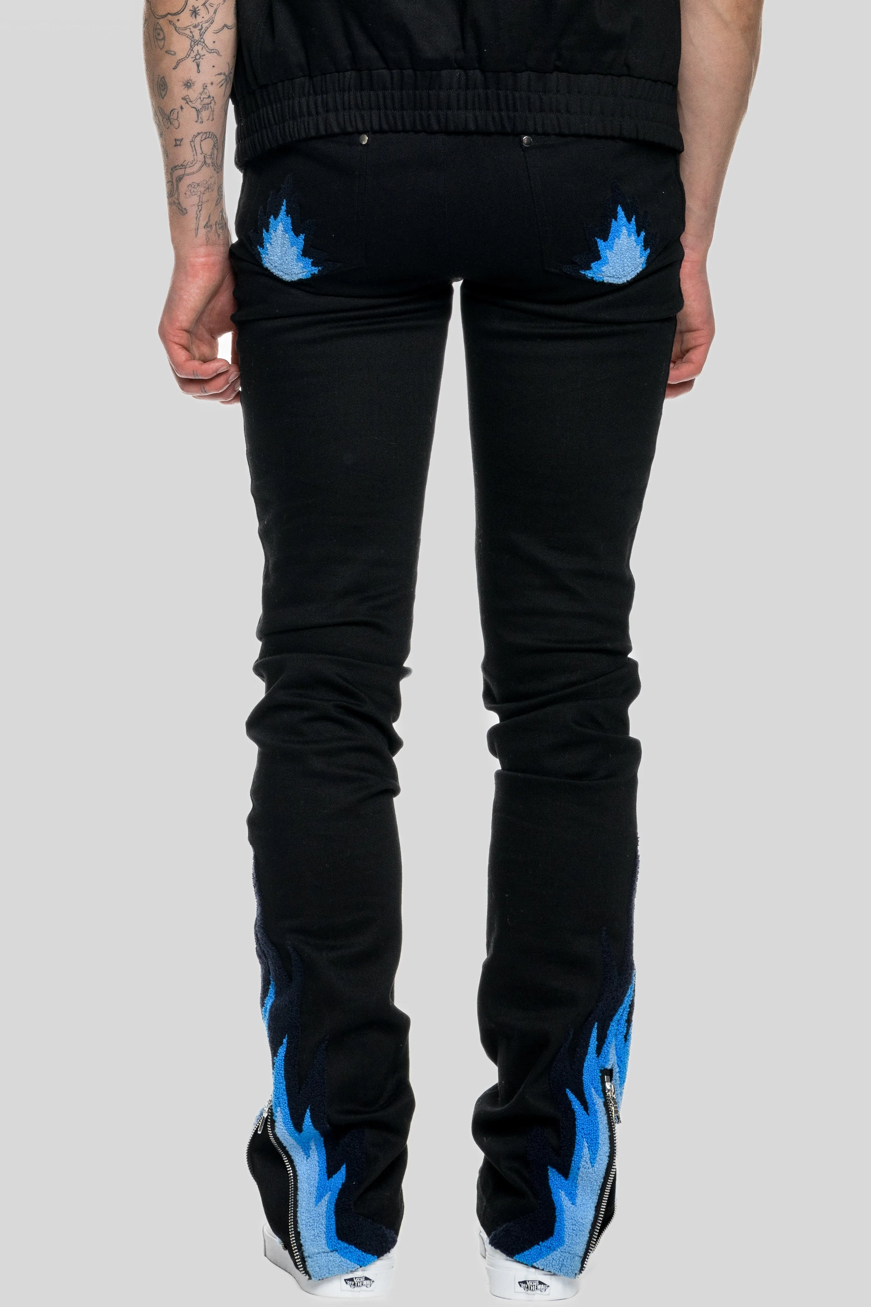 AGAVE SPIKED DENIM JEAN