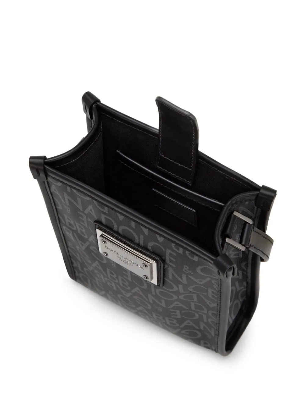 Allover logo tote bag