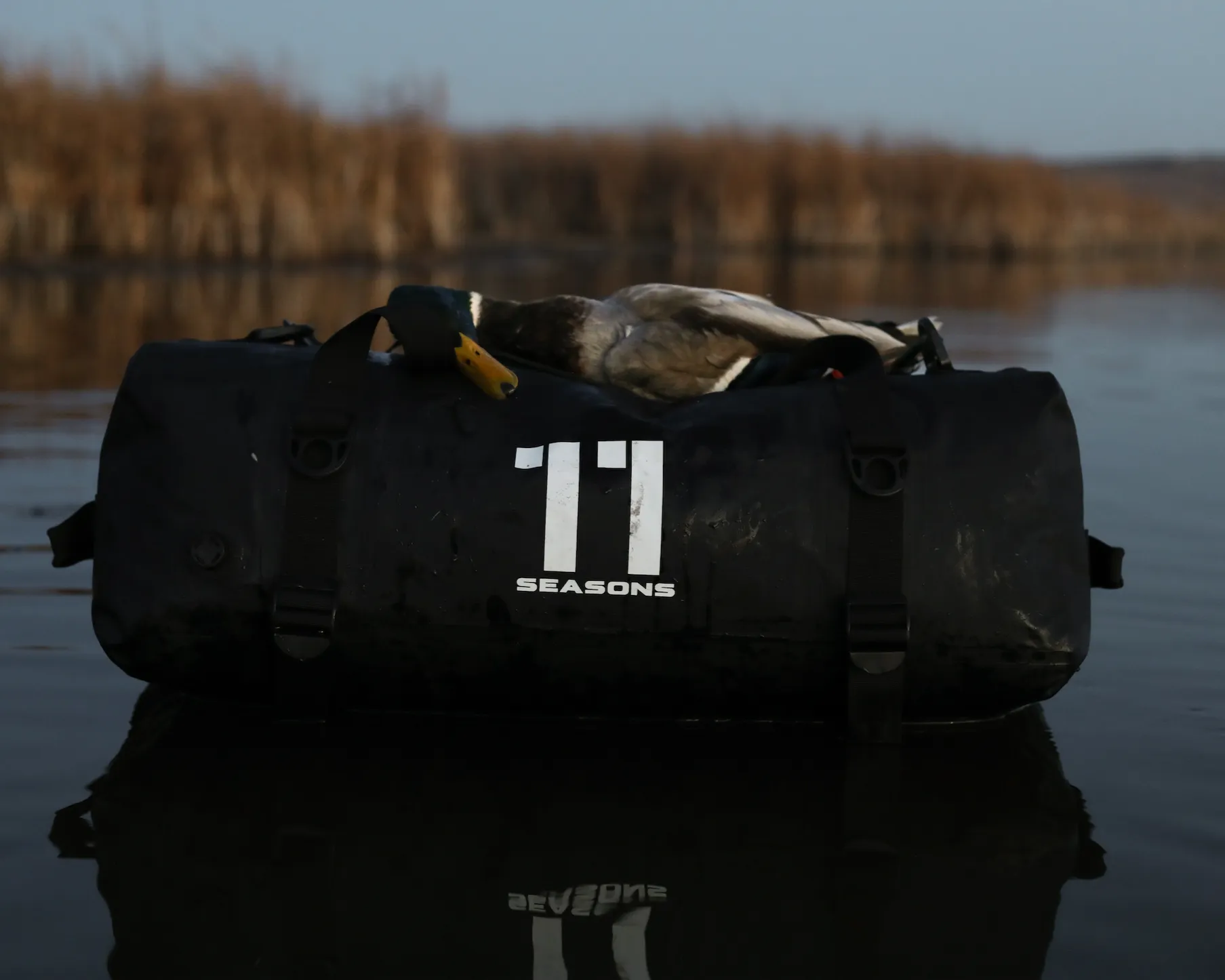 AMPHIB 60L Waterproof Duffel Bag - Black