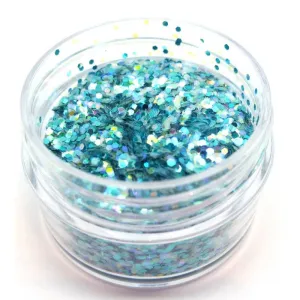 'Aqua Mix' Chunky Glitter - The Facepainting Shop